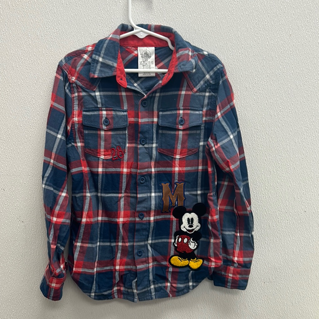Disney Button Down Flannel